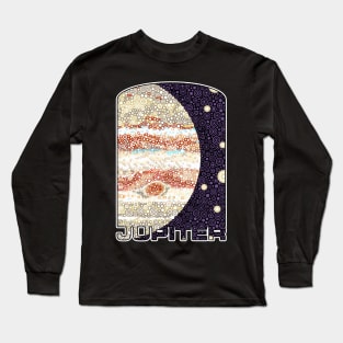 Jupiter The Fifth Planet From The Sun Long Sleeve T-Shirt